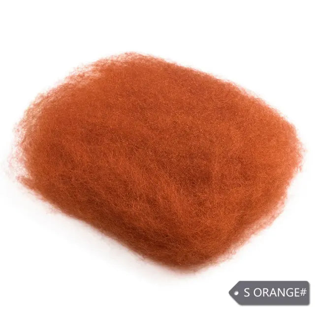 Remy Hair Afro kinky bulk människohår för flätning 1 bunt 50 g/st Naturliga färgflätor - 24 Timmar Deals