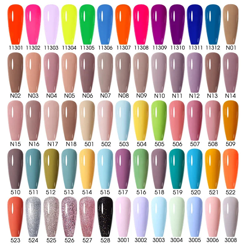 Gellack 15ml Röd Rosa Färg Gel Polish Blötlägg av Långvarig UV Gellack - 24 Timmar Deals