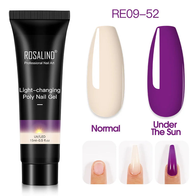12/15/30/60 ml  Polygel för Nagelförlängning - 24 Timmar Deals