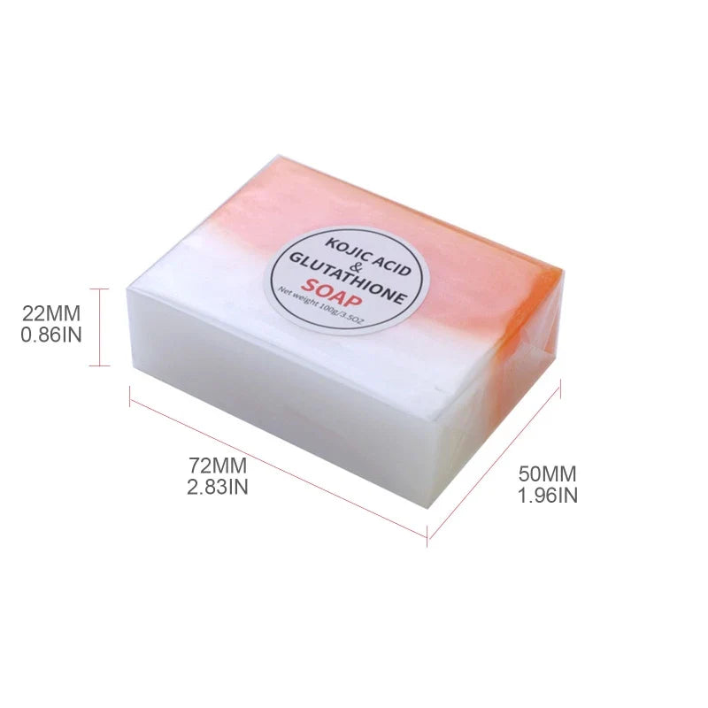 Kojic Acid & Glutathione Soap Skin Brightening Scented Soap 100gr - 24 Timmar Deals
