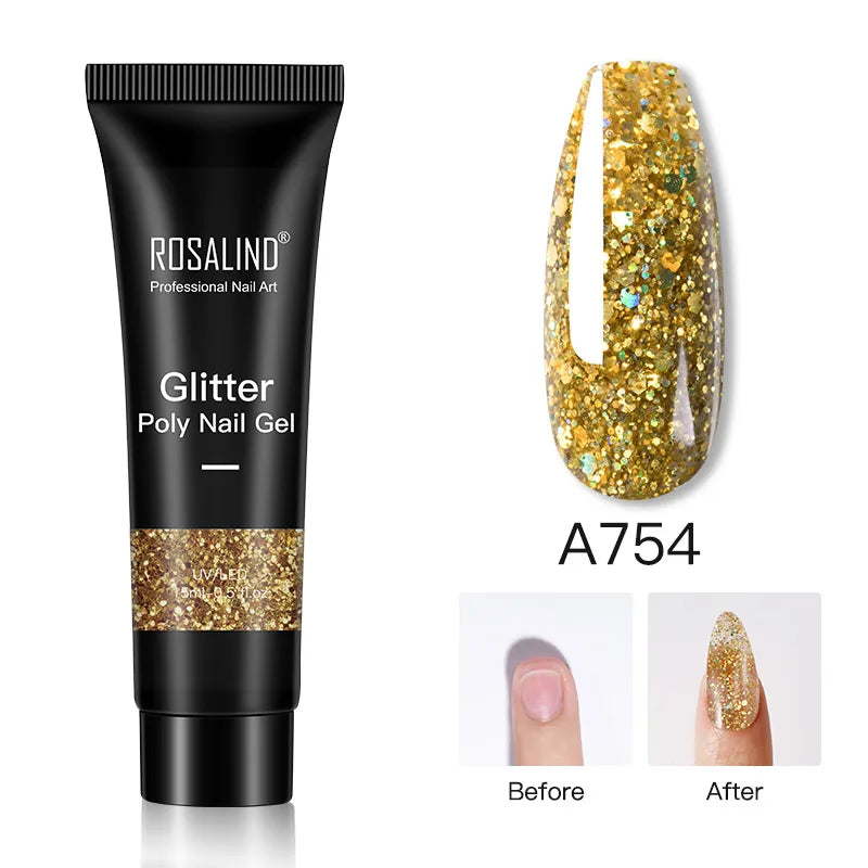 12/15/30/60 ml  Polygel för Nagelförlängning - 24 Timmar Deals