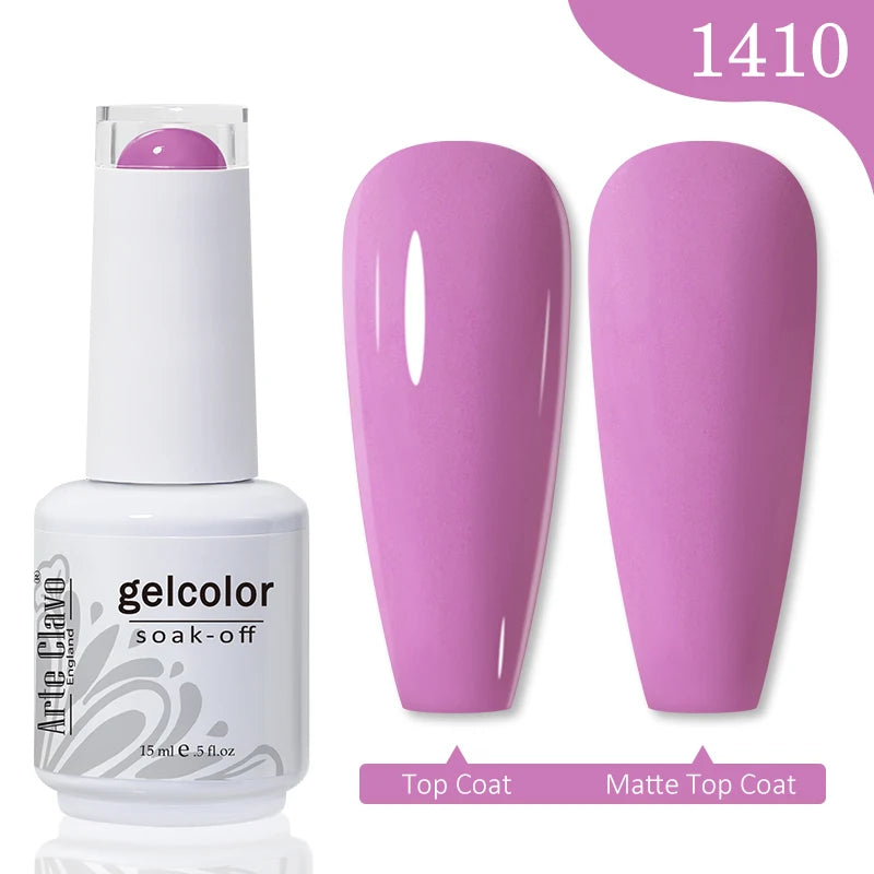 Pink Series Gellack 15ml Soak Off UV LED - 24 Timmar Deals