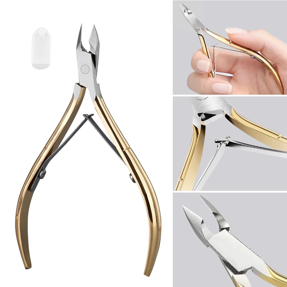 Nail Cutter Nipper Rostfritt stål Dead Skin Remover Tool - 24 Timmar Deals