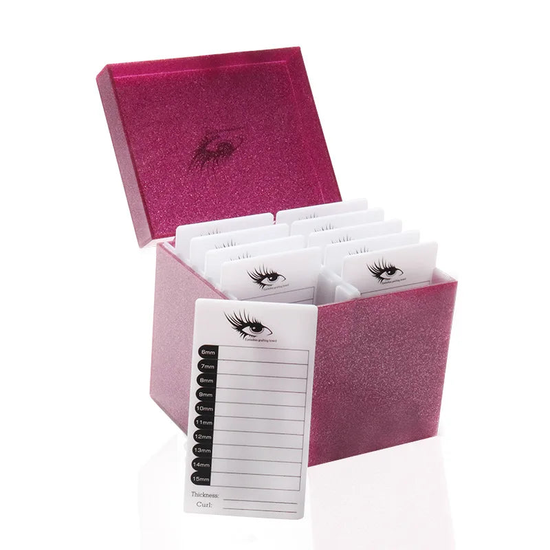 10/5 lager lösögonfransförvaringslåda Akryl Makeup Organizer - 24 Timmar Deals