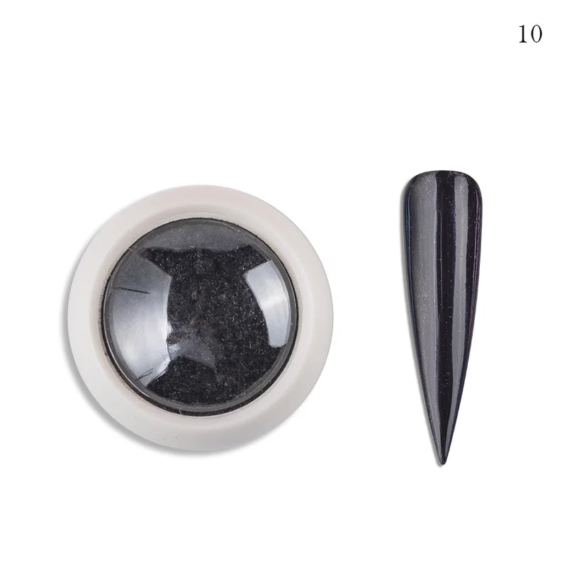 Holographic Nail Powder Net-2g Chrome Laser Mirror Glitter - 24 Timmar Deals