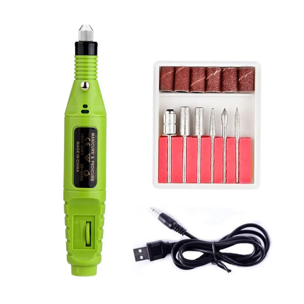 Elektrisk nagelfil set - 24 Timmar Deals