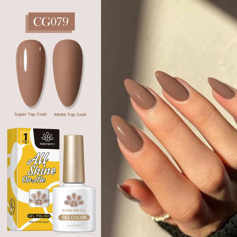 10ml Nagellack 130 Färger Nude Lila Röd UV LED Soak Off UV Gel Semi Permanent Gel Lack - 24 Timmar Deals