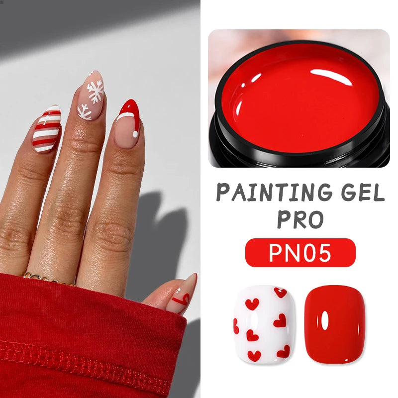 BORN PRETTY Painting Drawing Gel Soak Off 5g - 24 Timmar Deals