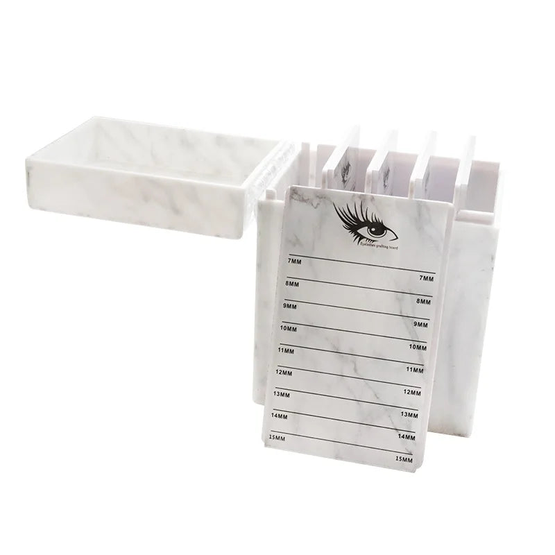 10/5 lager lösögonfransförvaringslåda Akryl Makeup Organizer - 24 Timmar Deals