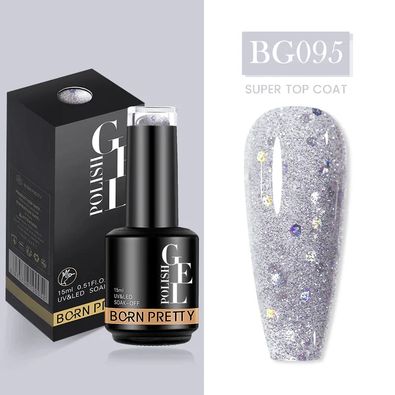15ml Soak Off UV LED Gel Nail Polish Hybrid Varnish Nail Art Manicure 114 Colors Semi-Permanent Base Top Coat - 24 Timmar Deals