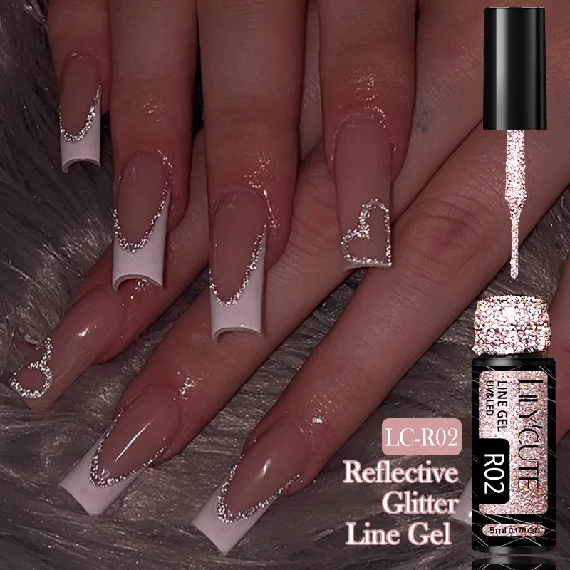 5ml Liner Gel Polish Painting Stripe pensel - 24 Timmar Deals