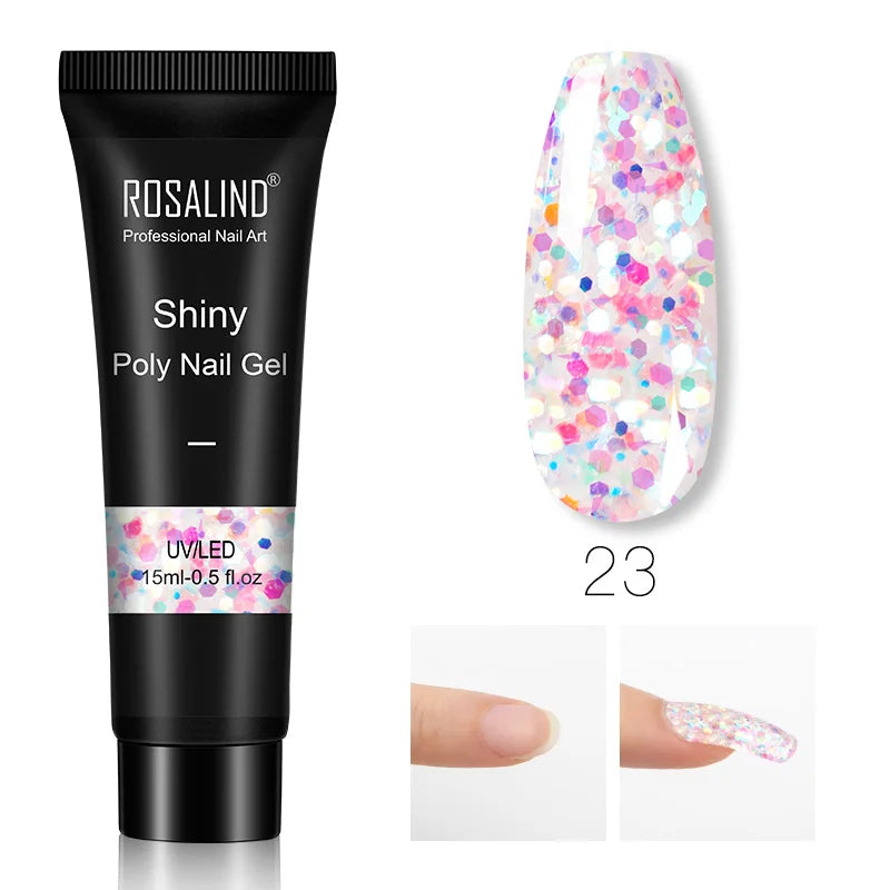 12/15/30/60 ml  Polygel för Nagelförlängning - 24 Timmar Deals
