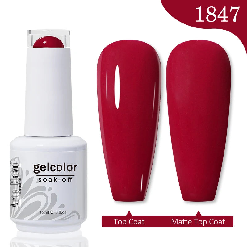 Pink Series Gellack 15ml Soak Off UV LED - 24 Timmar Deals