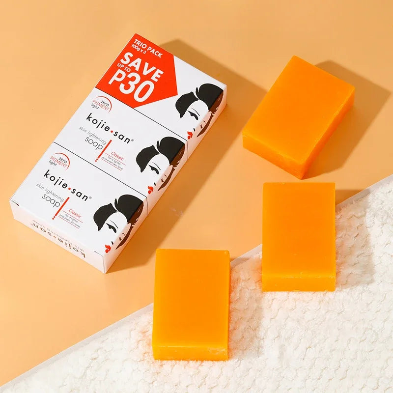 Handmade Whitening Soap Skin Care Deep Cleaning Moisturizing Cleansing Essential Temperate Soap Brighten Skin Kojic Acid Soap - 24 Timmar Deals