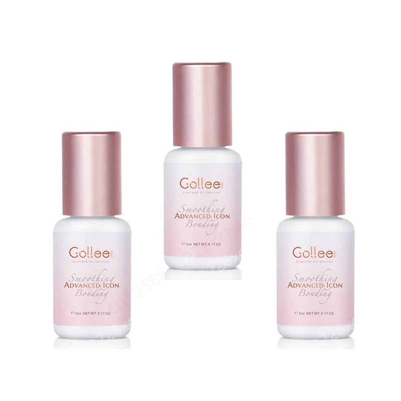 Pink Adhesive Gollee Eyelash Extension Glue 5ml Lashes Adhesive For Volume lashes Individual lashes Wholesale Price Own logo - 24 Timmar Deals