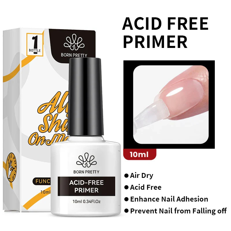 BORN PRETTY 1PC Black White Red Color Collection Nail Gel Polish 10ml Varnis Semi-permanent Soak Off UV LED Gel for Manicure - 24 Timmar Deals