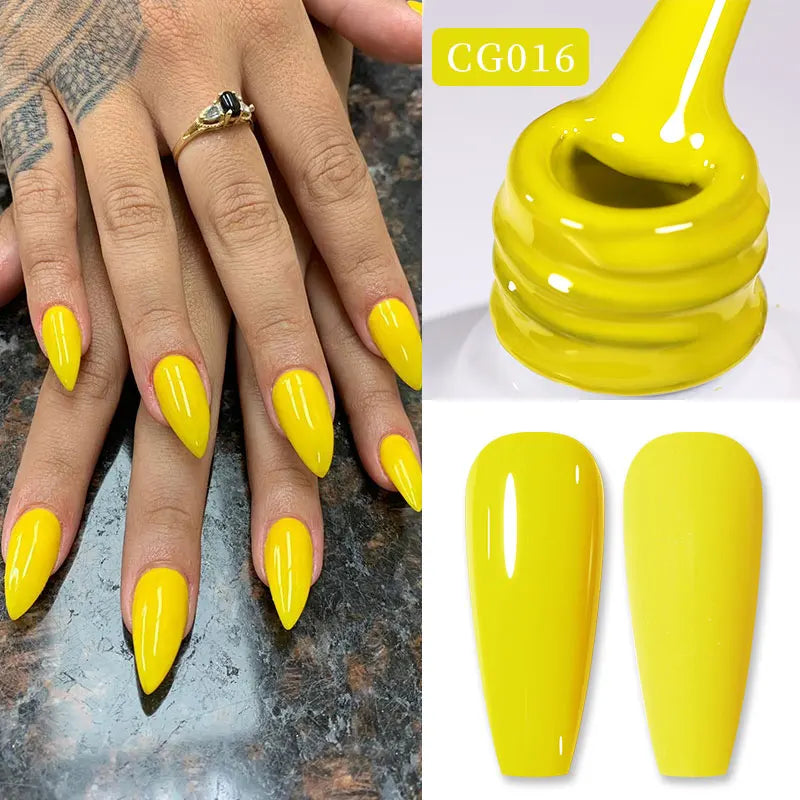 Neonfärg Gel Nagellack 10ml Fluorescerande Nagelgel Orange Gul Grön Lila Varnis Semipermanent Trendig Sommar - 24 Timmar Deals