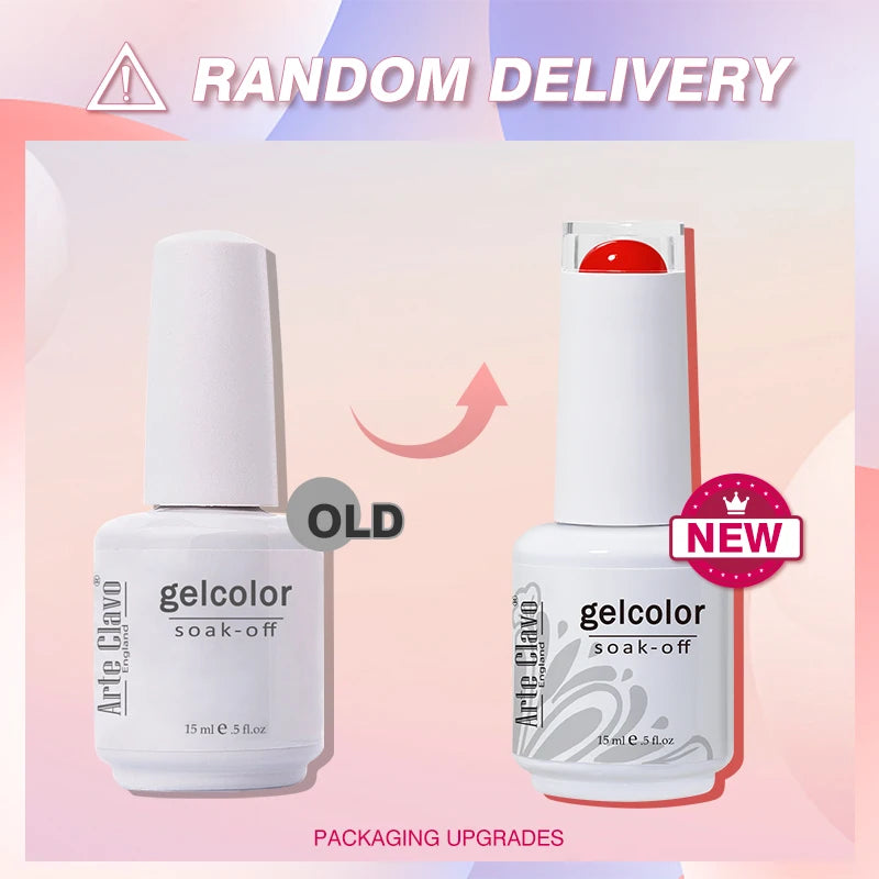 Pink Series Gellack 15ml Soak Off UV LED - 24 Timmar Deals