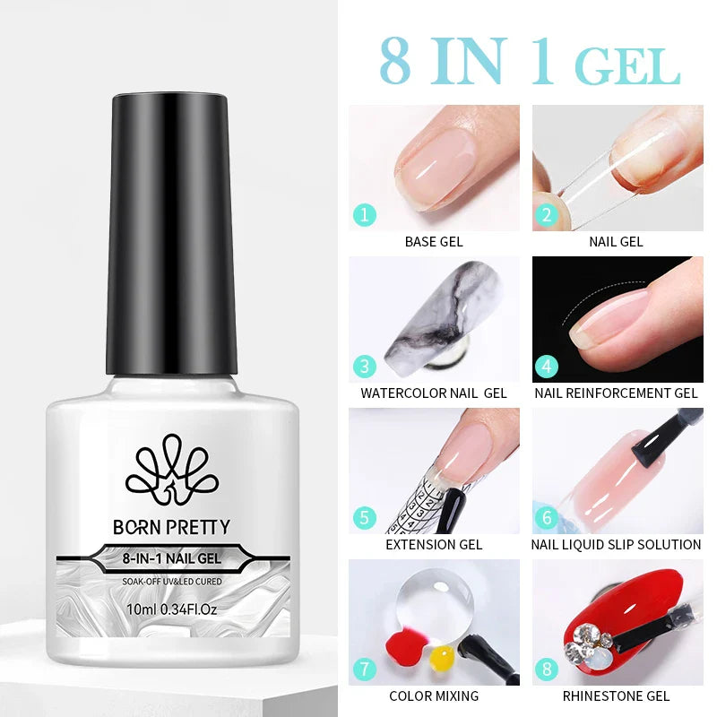 Reflekterande Cat Magnetic Gellack 10ML Silver Shinning Glitter Vernis Semi Permanent Soak Off Magnetic UV Gel - 24 Timmar Deals