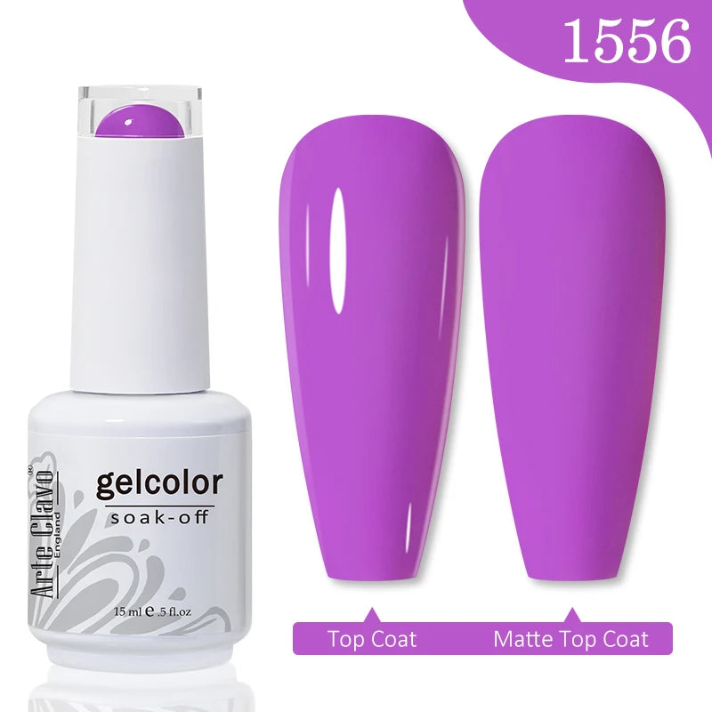 Pink Series Gellack 15ml Soak Off UV LED - 24 Timmar Deals