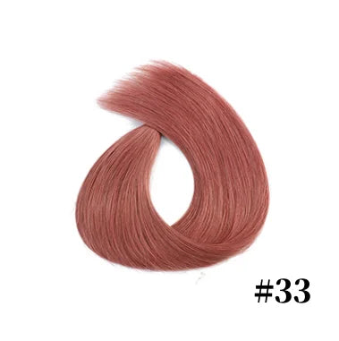 18" Människohårförlängningar Rak Osynlig Halo Wire Clip In Extension - 24 Timmar Deals
