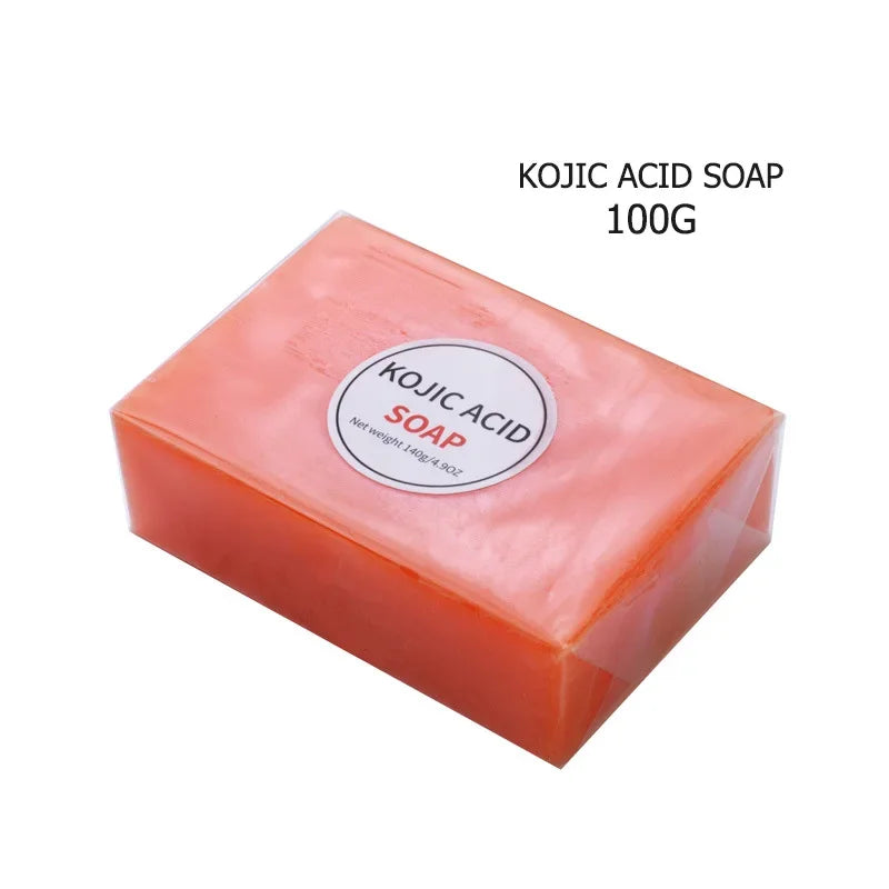 Kojic Acid Soap 3pcs Pack  Dark Black Skin Lightening Soap Hand Made Glutathione Soap Skin Bleaching & Brightening - 24 Timmar Deals