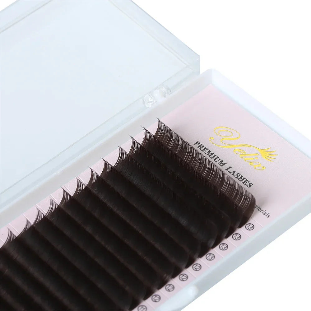 Dark Brown False Eyelashes Mink Hair False Eyelashes Eyelash Extension Thick Lashes Wispy Makeup Beauty Extension Tools - 24 Timmar Deals