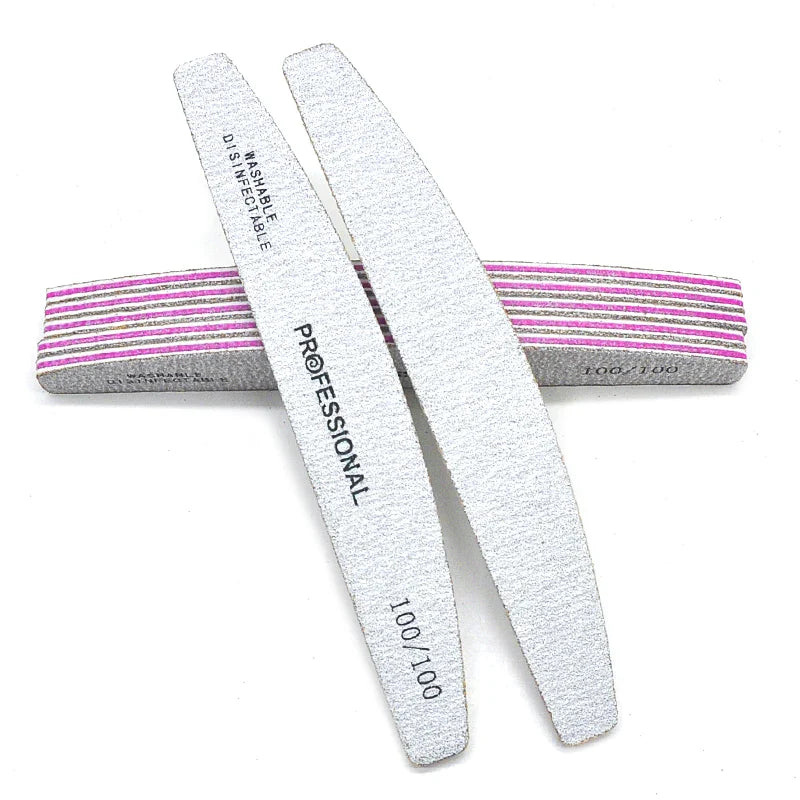 5 st/lot Båtgrå Professionell nagelfilsbuffert 80/100/180 - 24 Timmar Deals