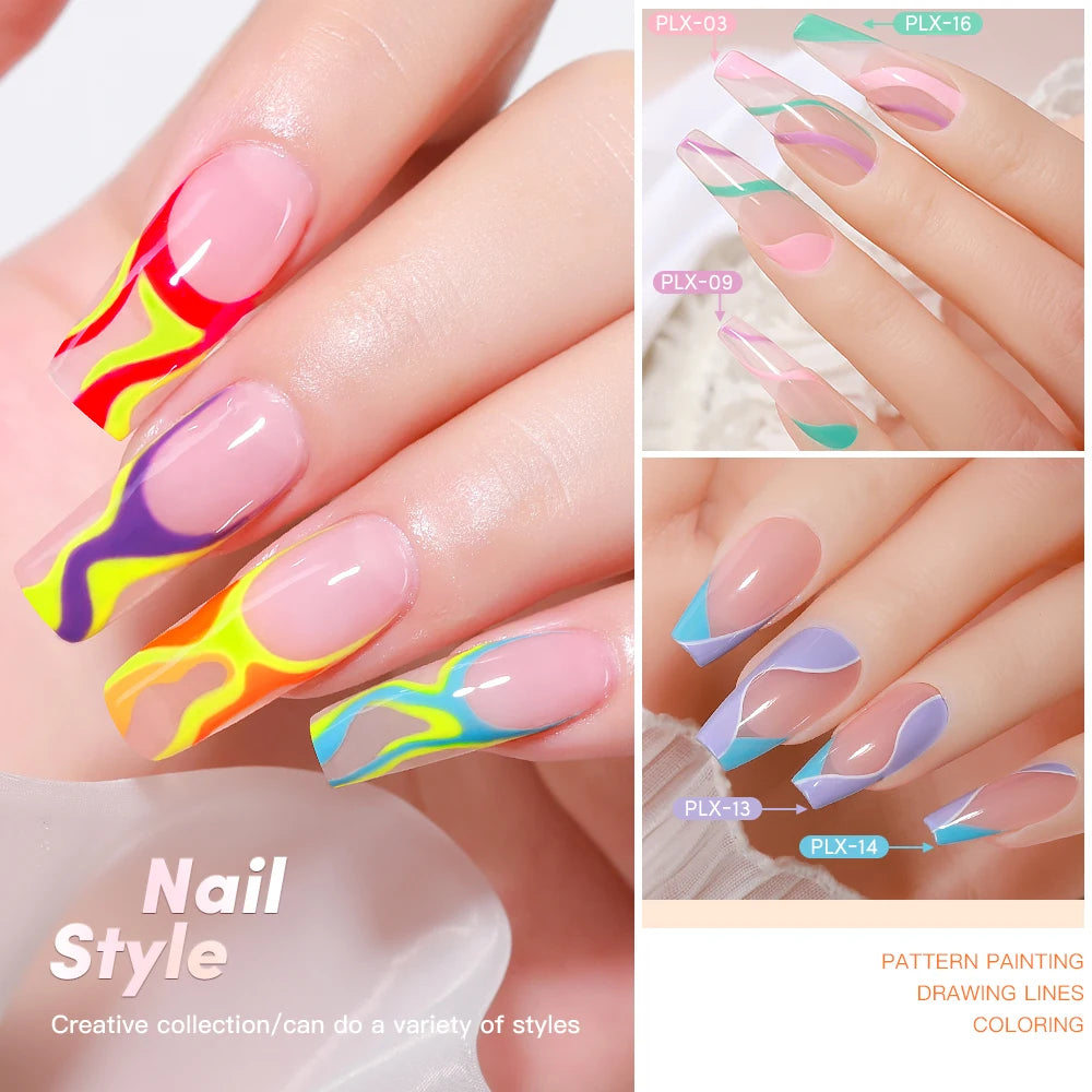 Liner Nails Art Gel Polish Set 24 färger - 24 Timmar Deals
