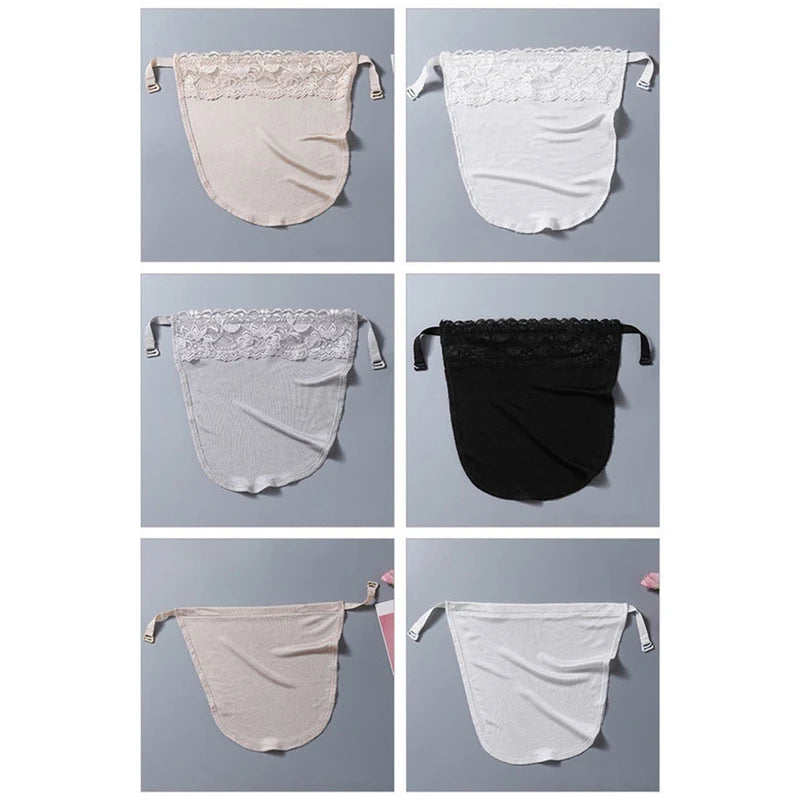 Lace Cleavage Cover Up Mock Camisole - 24 Timmar Deals