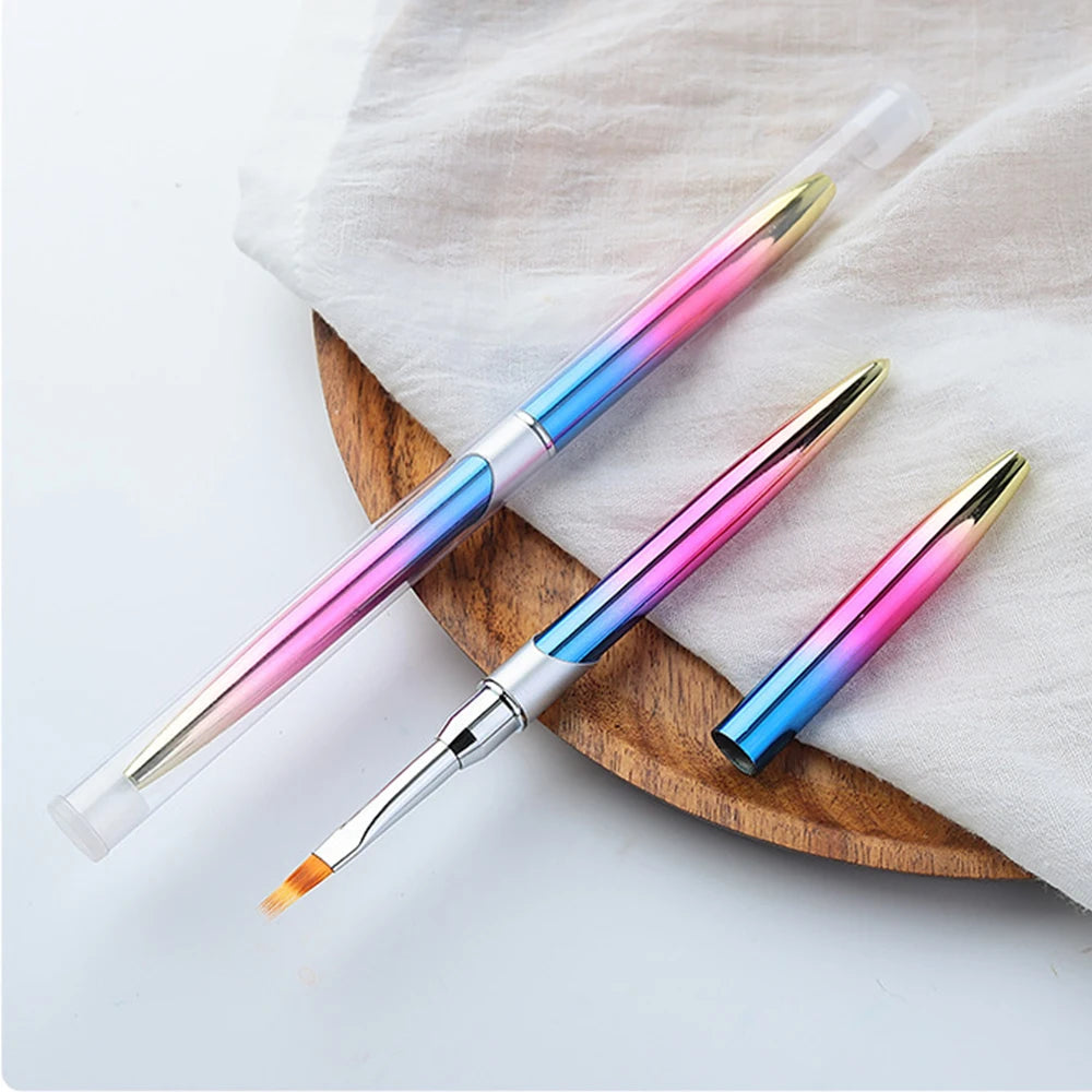 1 ST Nail Art Pensel, Akryl UV Gel Extension rush, Målning Ritning Pensel Liner - 24 Timmar Deals