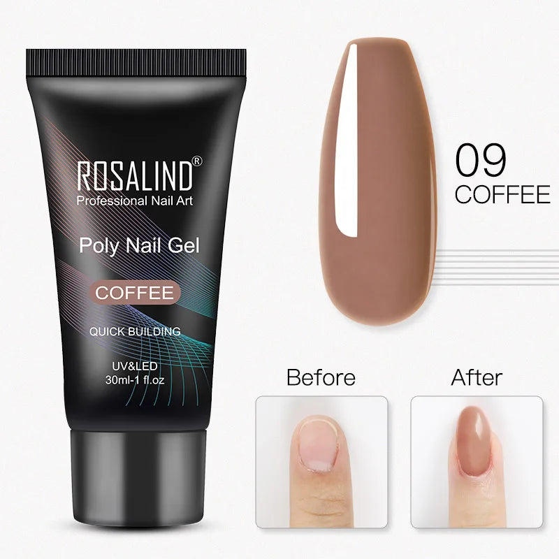 12/15/30/60 ml  Polygel för Nagelförlängning - 24 Timmar Deals