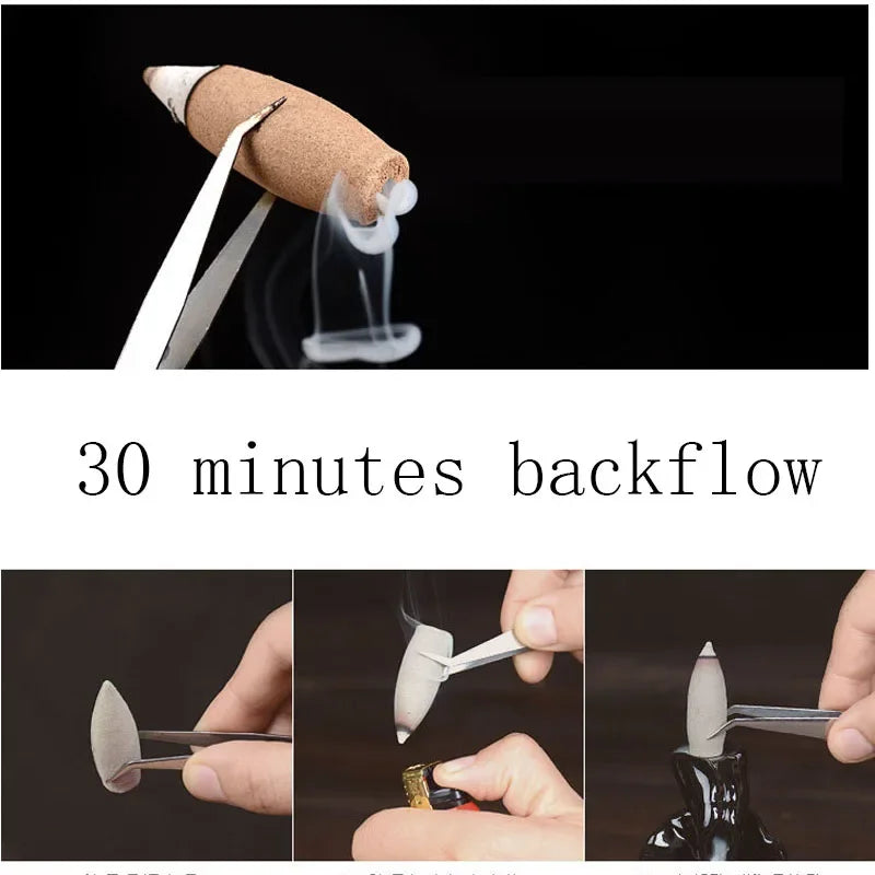 10 /50 /100 st Överdimensionerade back flow rökelsestrutar - 24 Timmar Deals