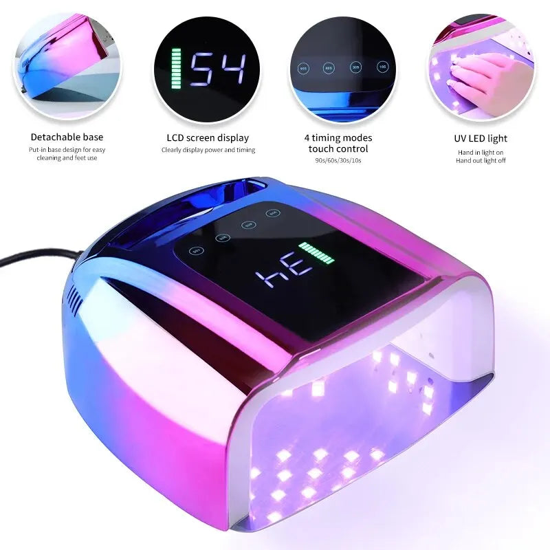 Uppladdningsbar UV-nagellampa Torktumlare 42LEDs - 24 Timmar Deals