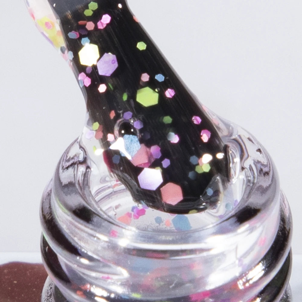 Glitter Confetti Top Coat UV/LED 15ml - 24 Timmar Deals