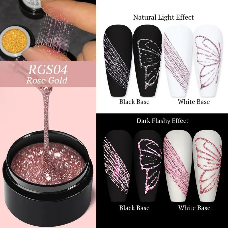BORN PRETTY Painting Drawing Gel Soak Off 5g - 24 Timmar Deals