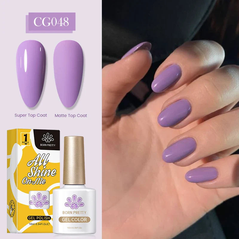 10ml Nagellack 130 Färger Nude Lila Röd UV LED Soak Off UV Gel Semi Permanent Gel Lack - 24 Timmar Deals