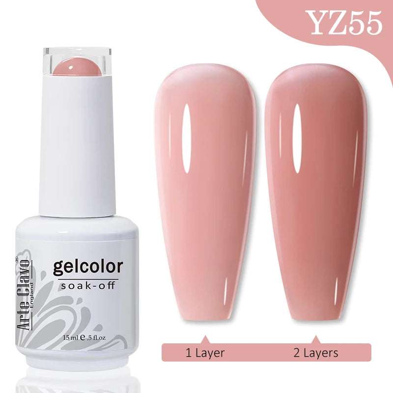 Jelly Gel Polish 15ml LED Hybridlack - 24 Timmar Deals