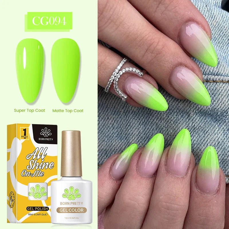 10ml Nagellack 130 Färger Nude Lila Röd UV LED Soak Off UV Gel Semi Permanent Gel Lack - 24 Timmar Deals