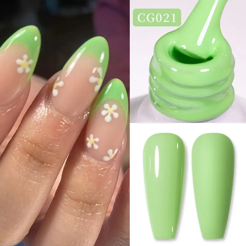 BORN PRETTY Neon Color Gel Nail Polish 10ml Fluorescent Nail Gel Orange Yellow Green Purple Varnis Semi Permanent Trendy Summer - 24 Timmar Deals