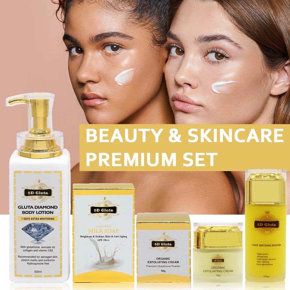 5D Gluta Diamonds Skin Care Set - 24 Timmar Deals