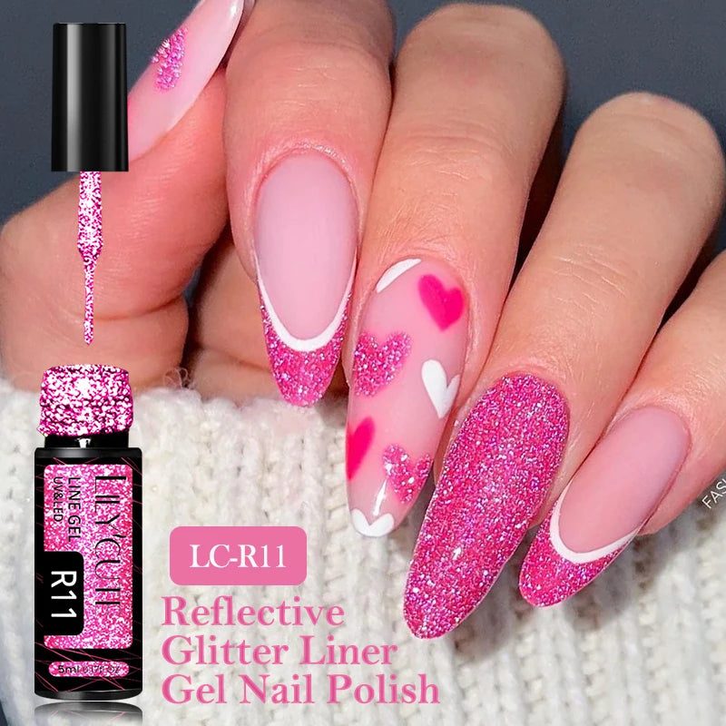 5ml Liner Gel Polish Painting Stripe pensel - 24 Timmar Deals