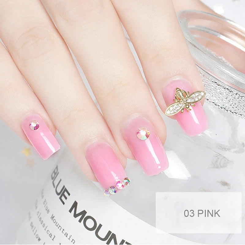 Poly Nail Gel Kit with 6W LED Lamp - 24 Timmar Deals