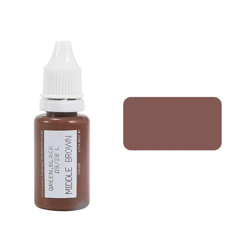 24 färger Tattoo Ink Set Permanent Makeup Ögonbryn Bläck Läppar Ögonlinje Tatuering Färg Microblading Pigment - 24 Timmar Deals