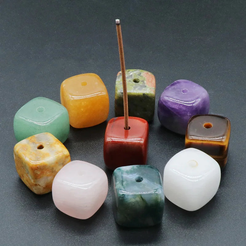 1 st Cube Natursten Rökelse Stick Hållare - 24 Timmar Deals