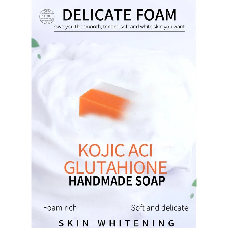 Kojic Acid & Glutathione Soap Skin Brightening Scented Soap 100gr - 24 Timmar Deals