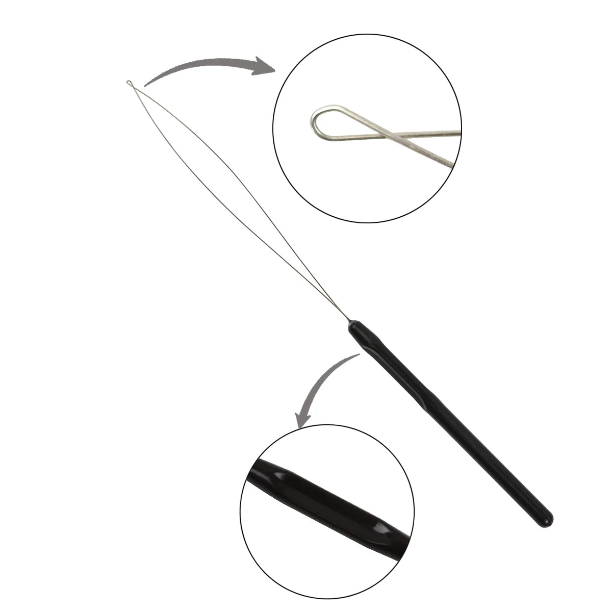 10 st Hair Extensions Loop Nål Dragkrok - 24 Timmar Deals