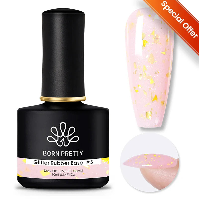 BORN PRETTY 1PC Black White Red Color Collection Nail Gel Polish 10ml Varnis Semi-permanent Soak Off UV LED Gel for Manicure - 24 Timmar Deals