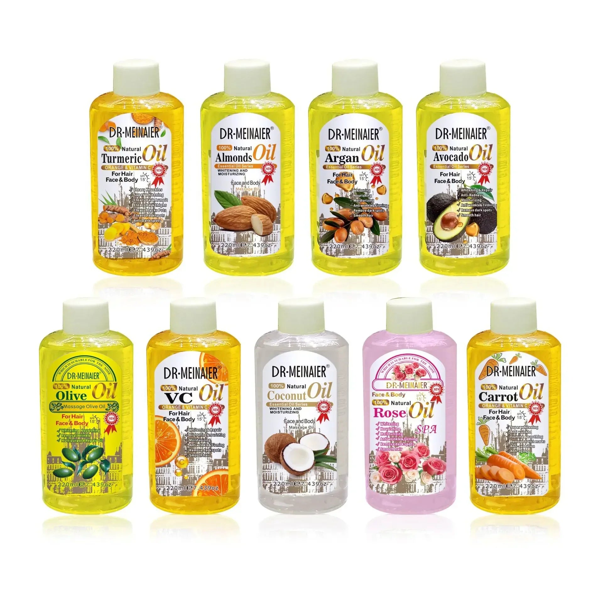 160ml massage eterisk olja Reparation Hud Ansiktskropp SPA Fuktgivande växtoljebrännare Anti Skrynkla Ta bort mörka fläckar - 24 Timmar Deals