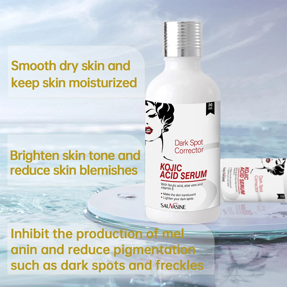 30ml Kojic Acid Serum Strong Brightening Whitening - 24 Timmar Deals